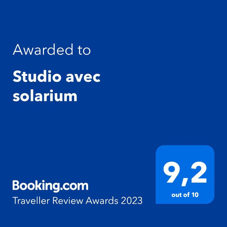 Studio Avec Solarium Bourg-Saint-Maurice Exterior photo